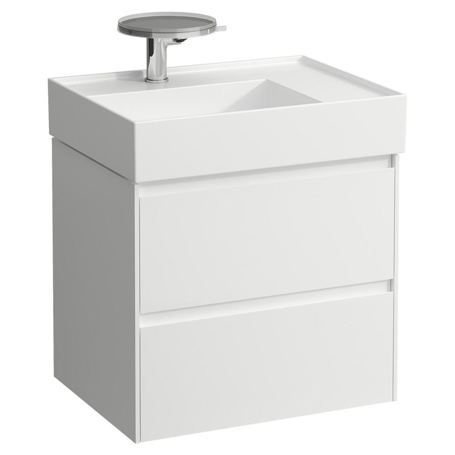 Élément inférieur LANI FOR
KARTELL
58,5 x 51,5 x 45 cm
élément à 2 tiroirs
pour lavabo 212 090