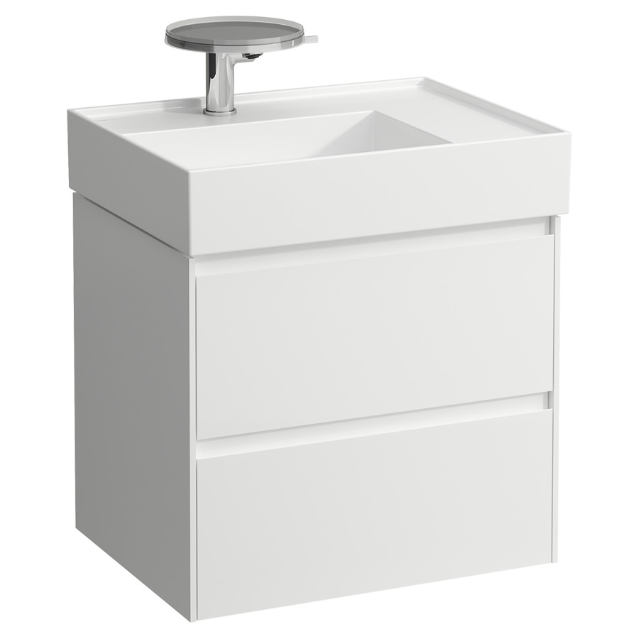 Élément inférieur LANI FOR
KARTELL
58,5 x 51,5 x 45 cm
élément à 2 tiroirs
pour lavabo 212 090