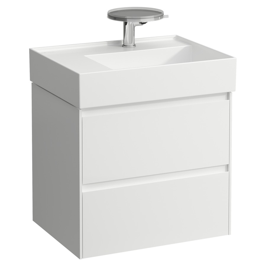 Élément inférieur LANI FOR
KARTELL
58,5 x 51,5 x 45 cm
élément à 2 tiroirs
pour lavabo 212 092