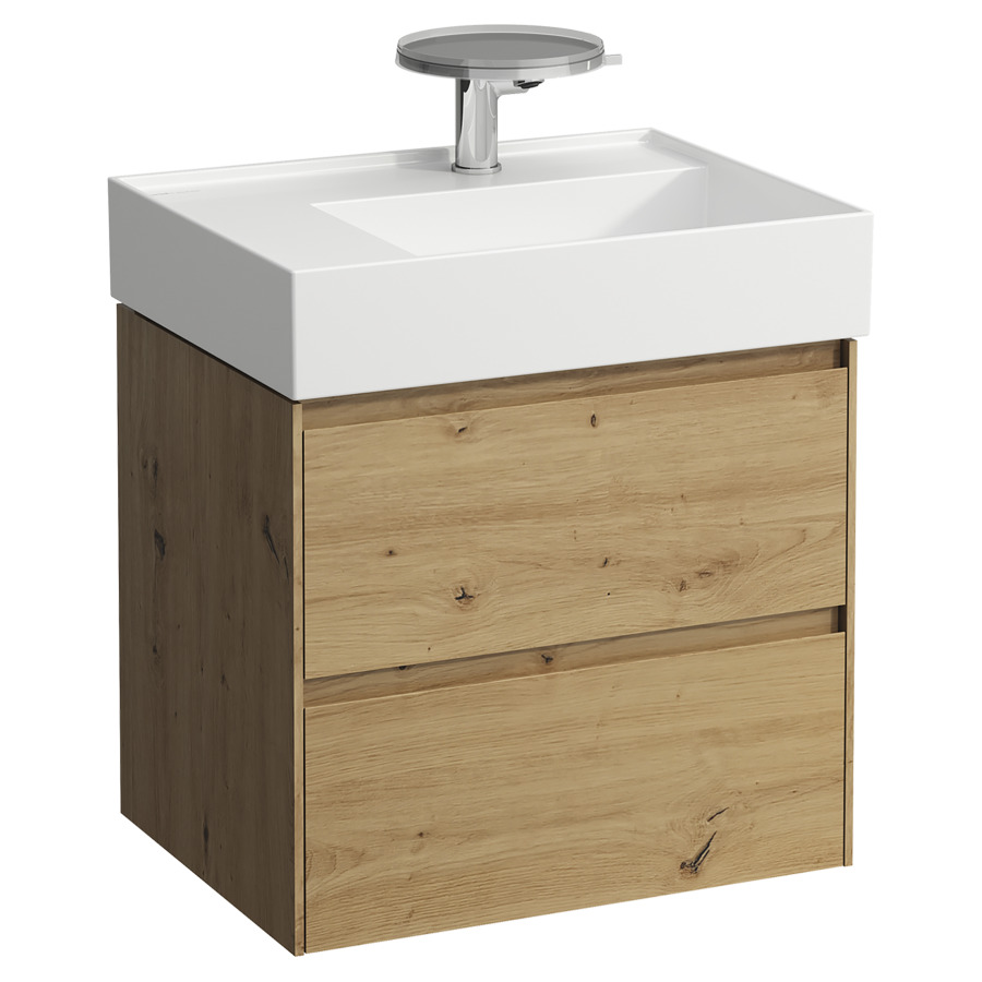 Élément inférieur LANI FOR
KARTELL
58,5 x 51,5 x 45 cm
élément à 2 tiroirs
pour lavabo 212 092