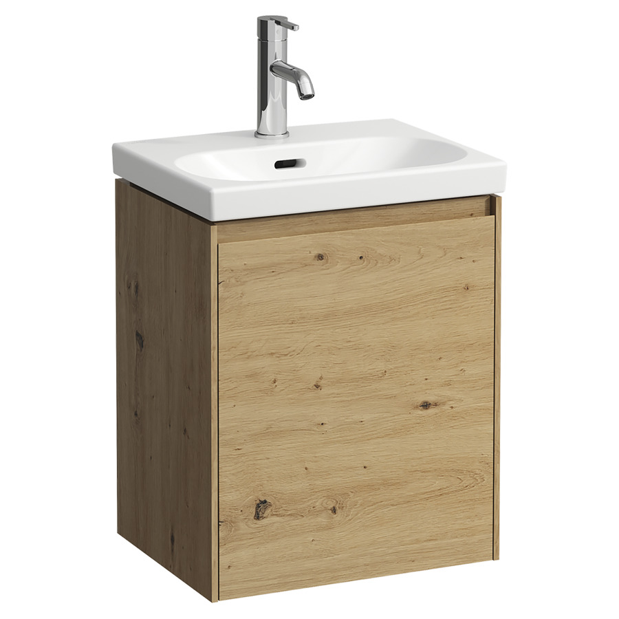 Élément inférieur LANI
43,5 x 51,5 x 34 cm
armoire de tablette, 1 porte
charnières à gauche
pour lave-mains 212 956/962