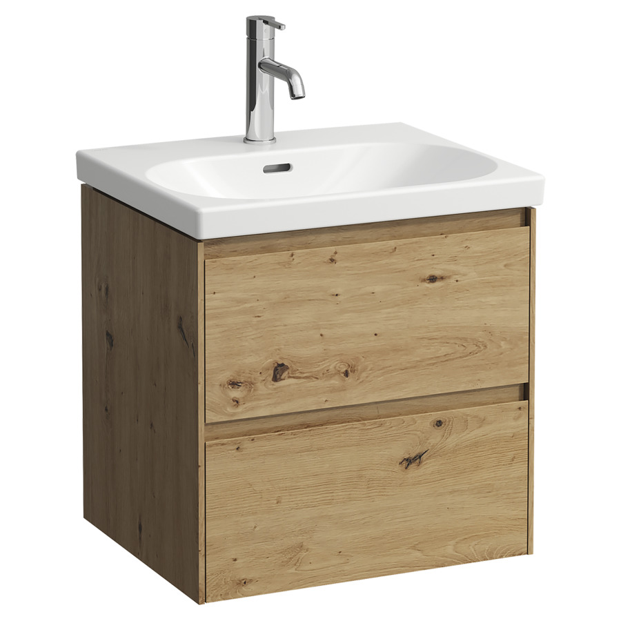 Élément inférieur LANI
53,5 x 51,5 x 45 cm
élément à 2 tiroirs
pour lavabo 212 958/968