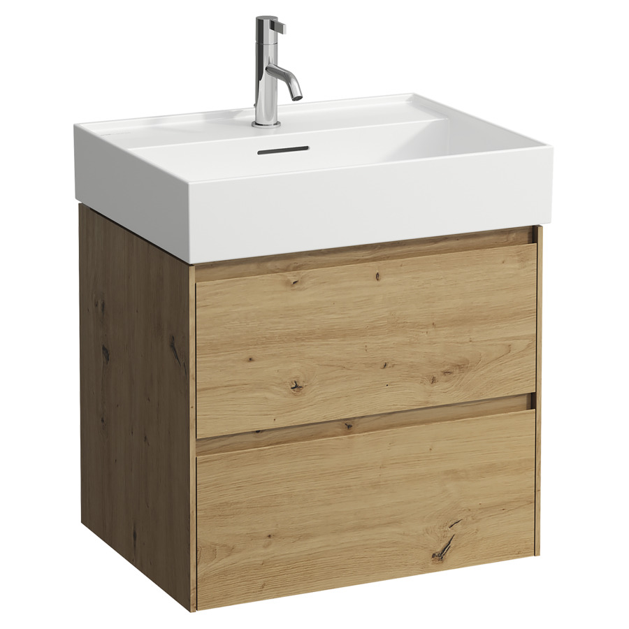 Élément inférieur LANI
58,5 x 51,5 x 45 cm
élément à 2 tiroirs
pour lavabo 211 206
212 444/959/971
