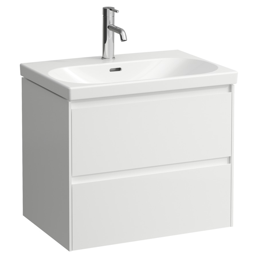 Élément inférieur LANI
63,5 x 51,5 x 45 cm
élément à 2 tiroirs
pour lavabo 212 974/975
