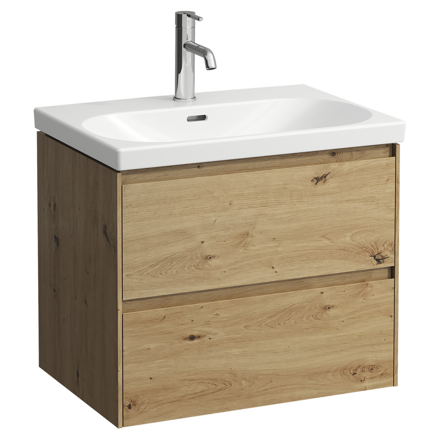 Élément inférieur LANI
63,5 x 51,5 x 45 cm
élément à 2 tiroirs
pour lavabo 212 974/975