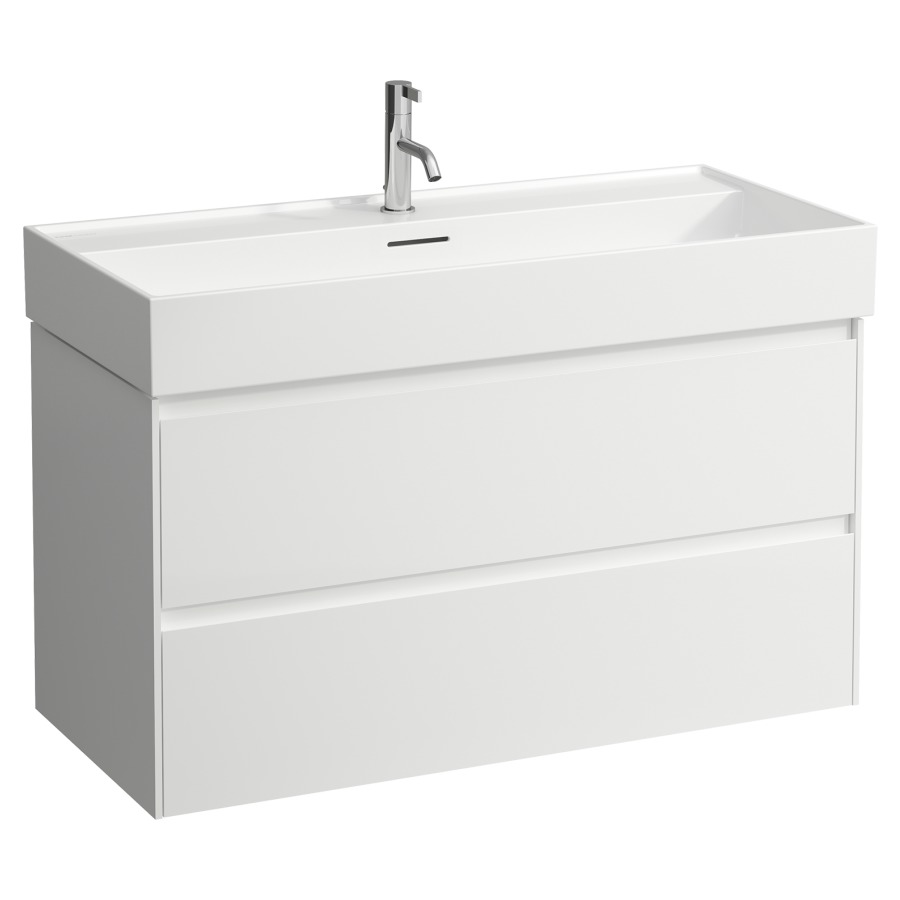 Élément inférieur LANI FOR LUA
98,5 x 51,5 x 45 cm
élément à 2 tiroirs
pour lavabo 213 034/056/057
211 078, 212 996/997