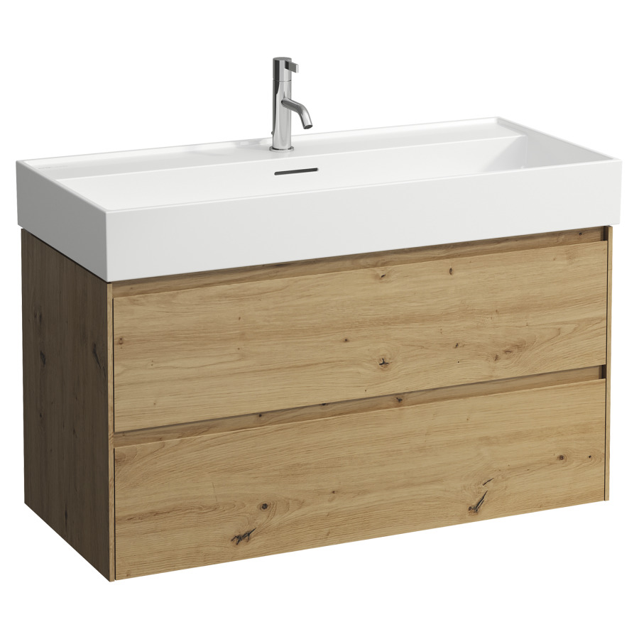 Élément inférieur LANI FOR LUA
98,5 x 51,5 x 45 cm
élément à 2 tiroirs
pour lavabo 213 034/056/057
211 078, 212 996/997