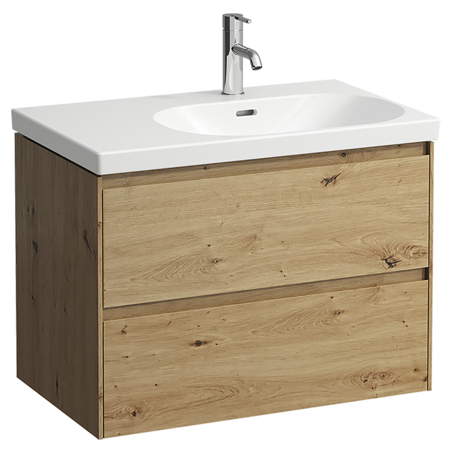 Élément inférieur LANI FOR LUA
73,5 x 51,5 x 45 cm
élément à 2 tiroirs
pour lavabo 213 063/064
