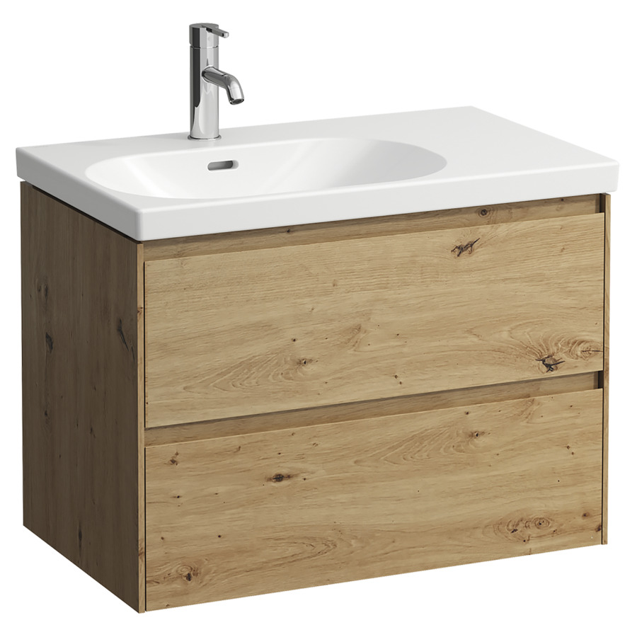 Élément inférieur LANI FOR LUA
73,5 x 51,5 x 45 cm
élément à 2 tiroirs
pour lavabo 213 065/066