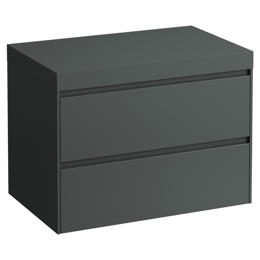 Meubles de lavabo LANI
78,5 x 58,0 x 49,5 cm
table de lavabo gris
sans découpe de lavabo
élément à 2 tiroirs