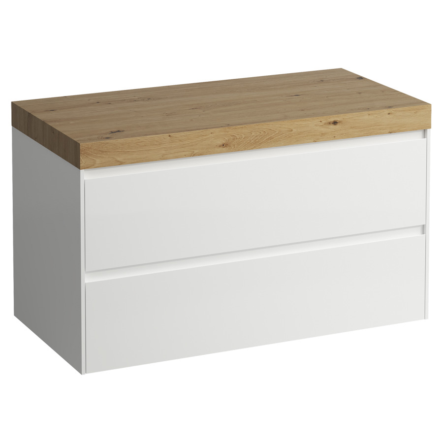Meubles de lavabo LANI
98,5 x 58,0 x 49,5 cm
table de lavabo chêne
sans découpe de lavabo
élément à 2 tiroirs