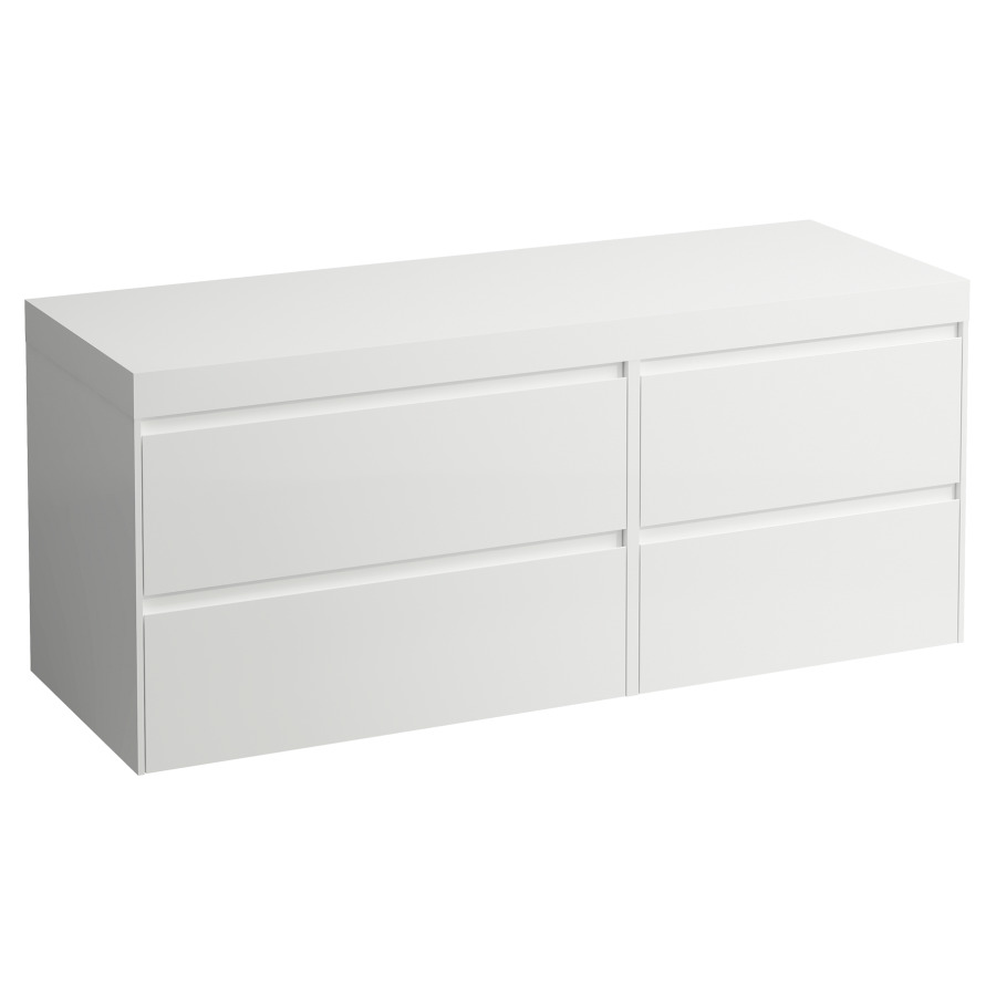 Meubles de lavabo LANI
137,0 x 58,0 x 49,5 cm
table de lavabo blanc mat
sans découpe de lavabo
2 éléments (80/60 cm) à chacun
2 tiroirs