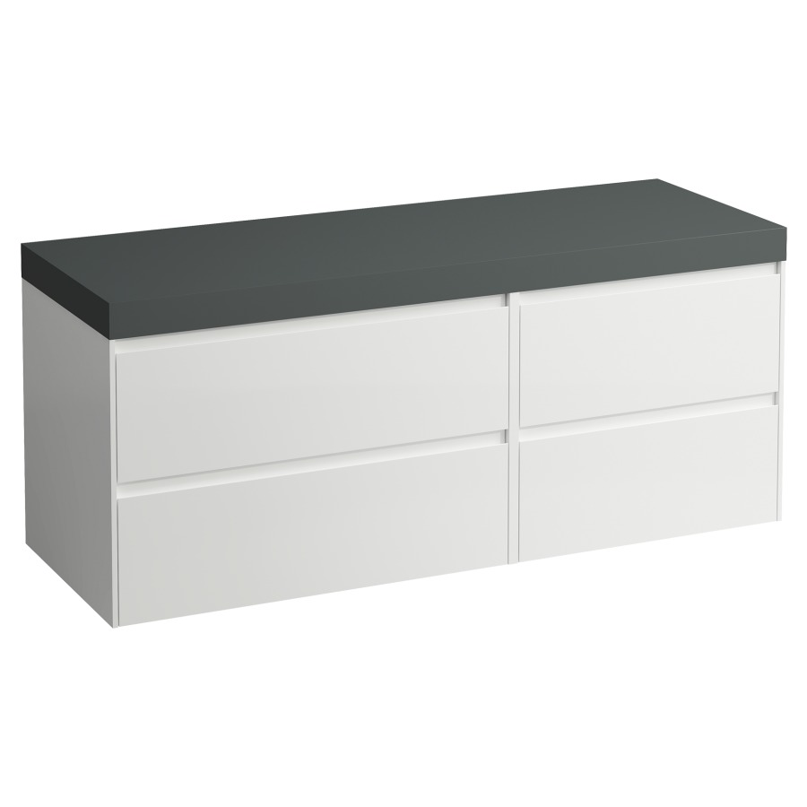 Meubles de lavabo LANI
137,0 x 58,0 x 49,5 cm
table de lavabo gris
sans découpe de lavabo
2 éléments (80/60 cm) à chacun
2 tiroirs