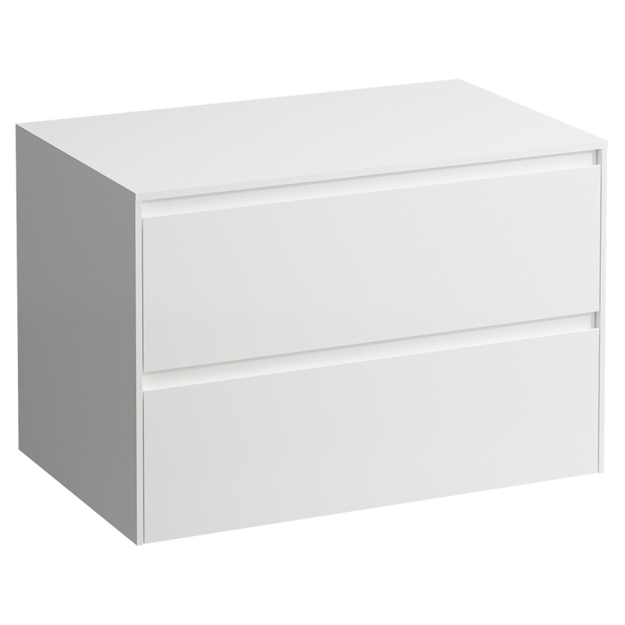 Meubles de lavabo LANI
78,5 x 52,5 x 49,5 cm
Top 12 mm
sans découpe de lavabo
élément à 2 tiroirs