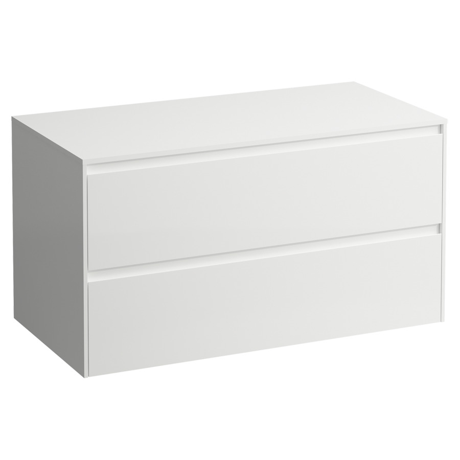Meubles de lavabo LANI
98,5 x 52,5 x 49,5 cm
Top 12 mm
sans découpe de lavabo
élément à 2 tiroirs