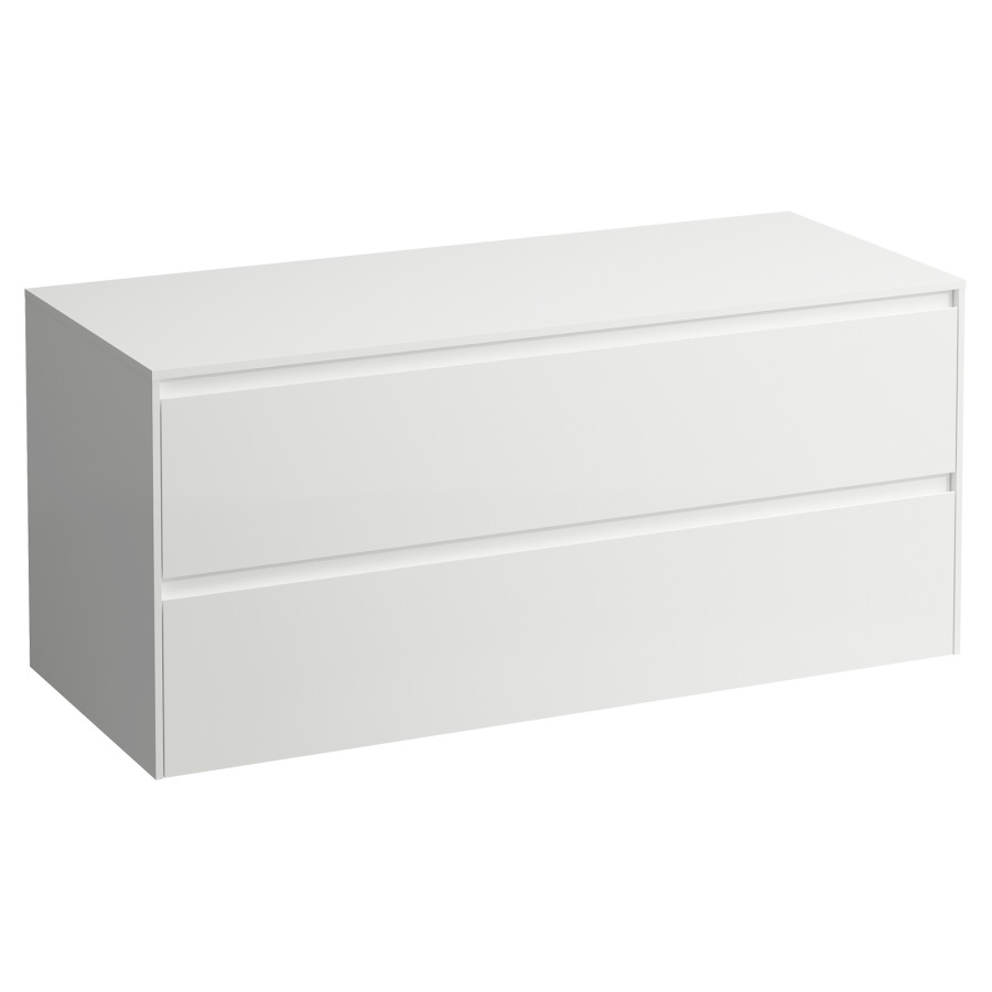 Meubles de lavabo LANI
118,0 x 52,5 x 49,5 cm
Top 12 mm
sans découpe de lavabo
élément à 2 tiroirs