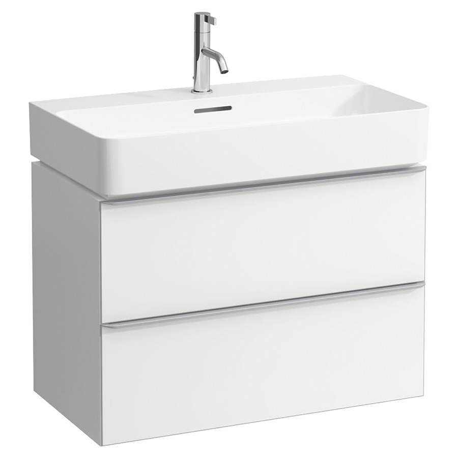 Élément inférieur SPACE
73,5 x 52,0 x 38,5/41,0 cm
élément à 2 tiroirs
pour lavabo 211 479/480