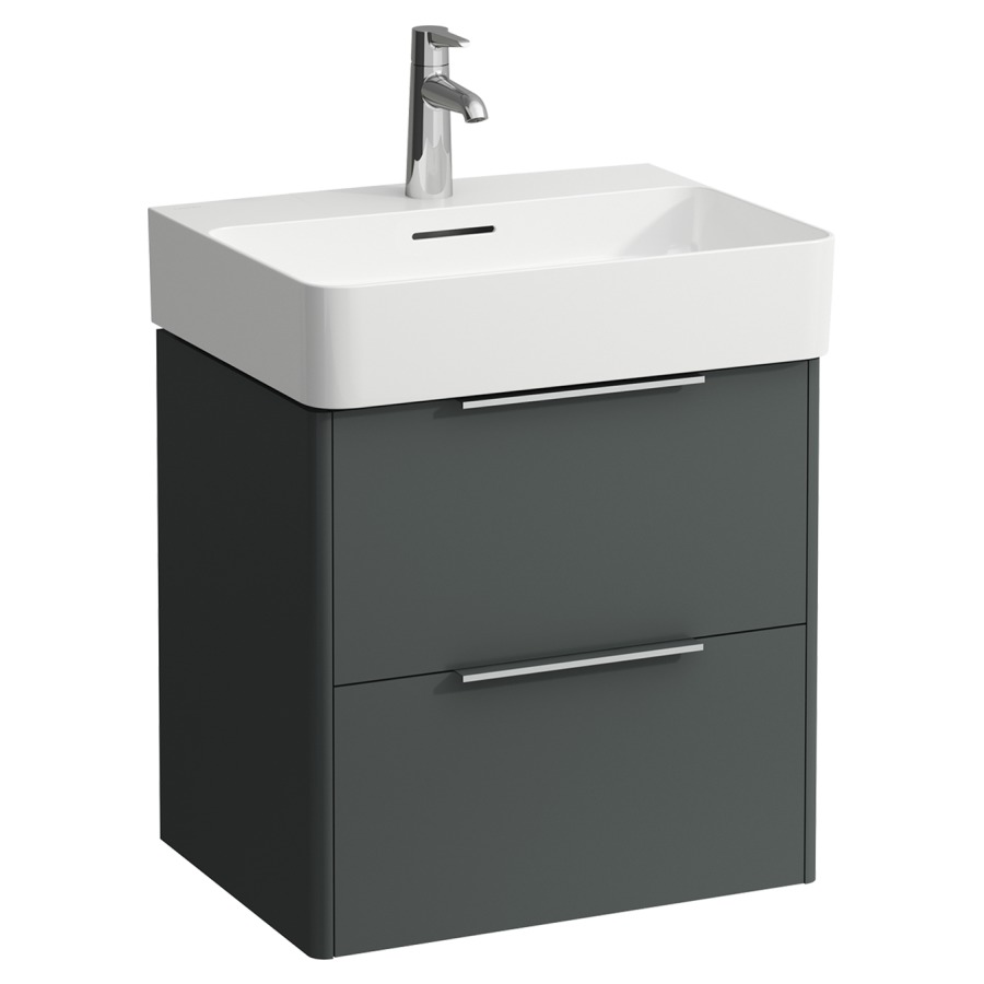 Élément inférieur BASE
53,5 x 52,5 x 39,0 cm
élément à 2 tiroirs
pour lavabo 211 473
