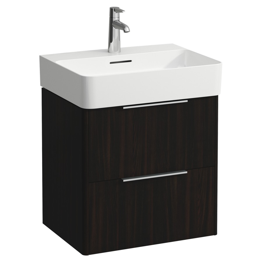 Élément inférieur BASE
53,5 x 52,5 x 39,0 cm
élément à 2 tiroirs
pour lavabo 211 473