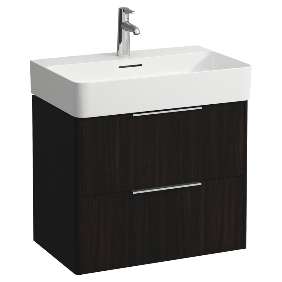 Élément inférieur BASE
63,5 x 52,5 x 39,0 cm
élément à 2 tiroirs
pour lavabo 211 477