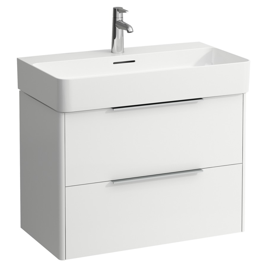 Élément inférieur BASE
73,5 x 52,5 x 39,0 cm
élément à 2 tiroirs
pour lavabo 211 479