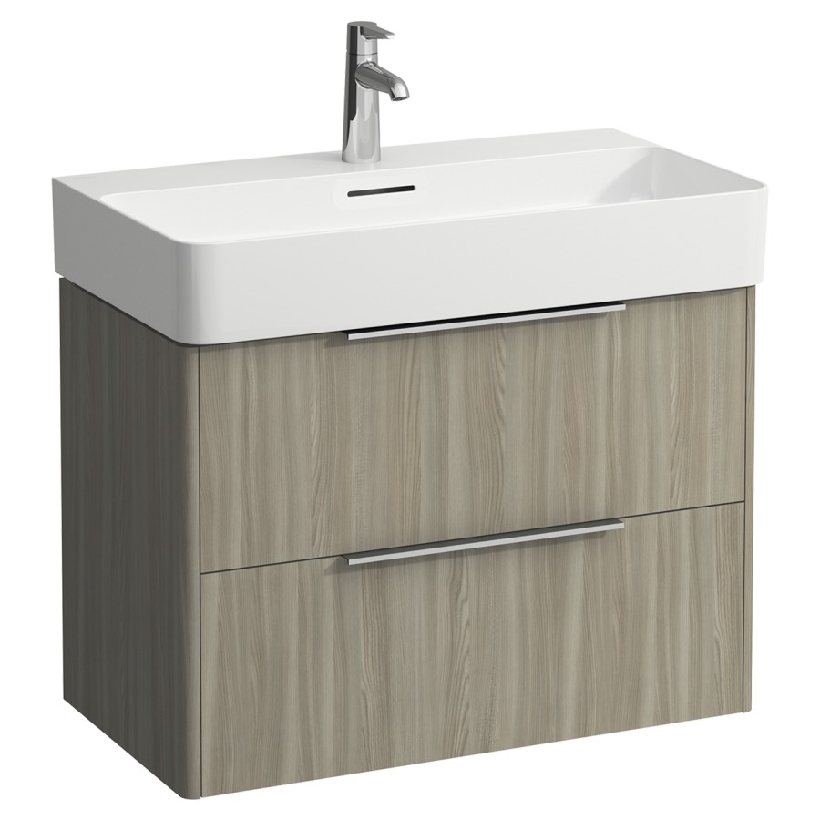 Élément inférieur BASE
73,5 x 52,5 x 39,0 cm
élément à 2 tiroirs
pour lavabo 211 479
