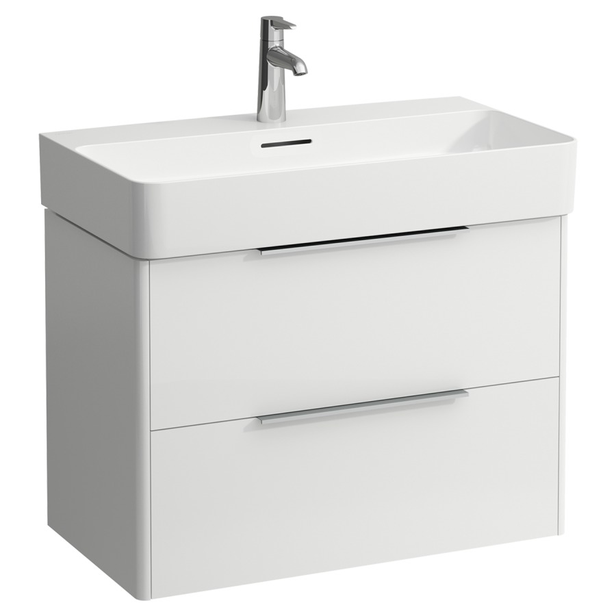 Élément inférieur BASE
73,5 x 52,5 x 39,0 cm
élément à 2 tiroirs
pour lavabo 211 479