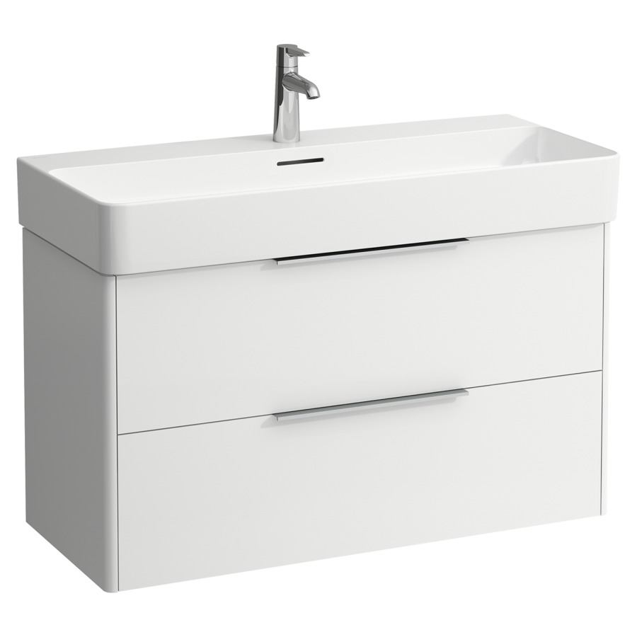 Élément inférieur BASE
93,0 x 52,5 x 39,0 cm
élément à 2 tiroirs
pour lavabo 211 481