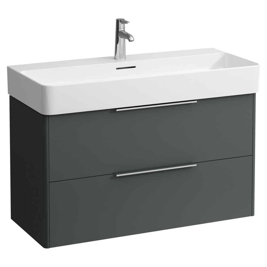 Élément inférieur BASE
93,0 x 52,5 x 39,0 cm
élément à 2 tiroirs
pour lavabo 211 481