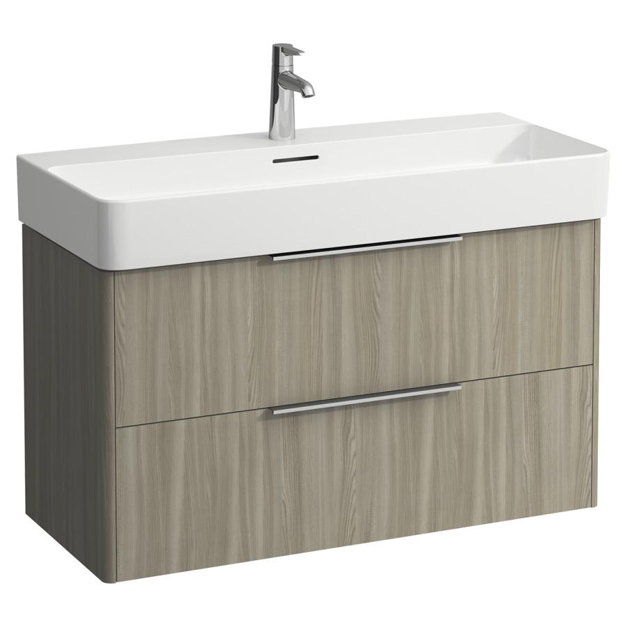 Élément inférieur BASE
93,0 x 52,5 x 39,0 cm
élément à 2 tiroirs
pour lavabo 211 481