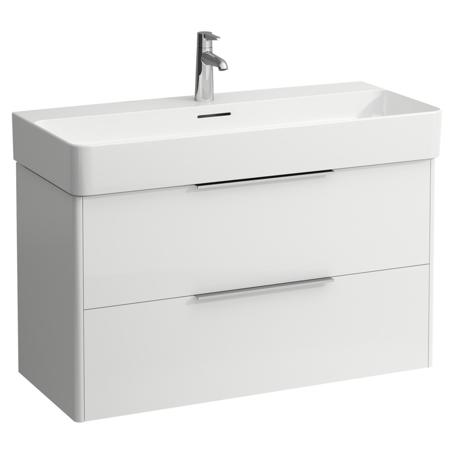 Élément inférieur BASE
93,0 x 52,5 x 39,0 cm
élément à 2 tiroirs
pour lavabo 211 481