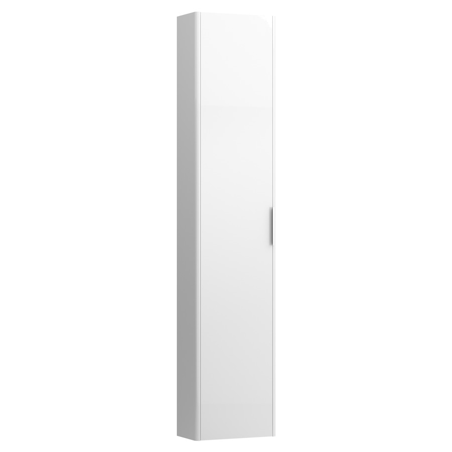 Armoire haute BASE
35,0 x 165,0 x 18,5 cm
1 porte, 5 tablettes,
charnière à gauche
