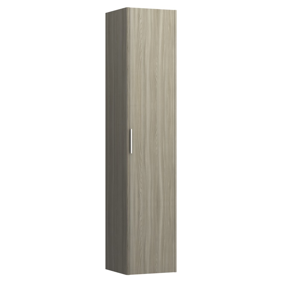 Armoire haute BASE
35,0 x 165,0 x 33,5 cm
1 porte, 5 tablettes,
charnière à droite