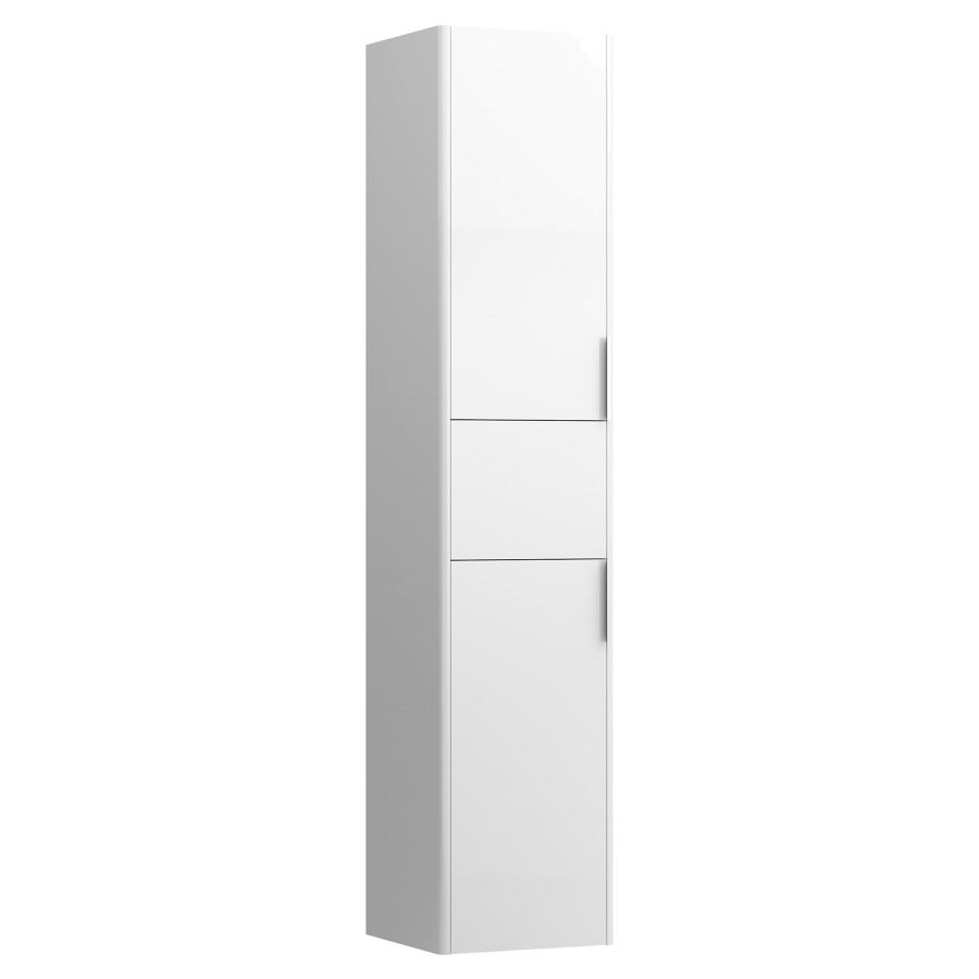 Armoire haute BASE
35,0 x 165,0 x 33,5 cm
2 portes, 4 tablettes
1 tiroir au millieu
charnière à gauche