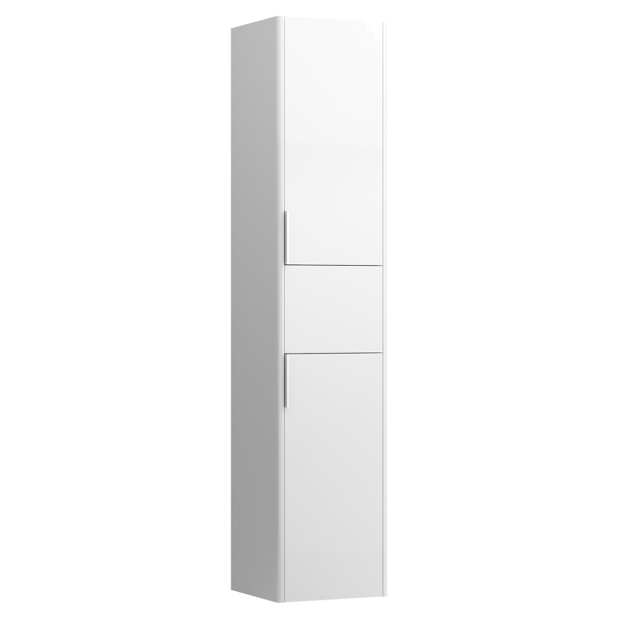 Armoire haute BASE
35,0 x 165,0 x 33,5 cm
2 portes, 4 tablettes
1 tiroir au millieu
charnière à droite