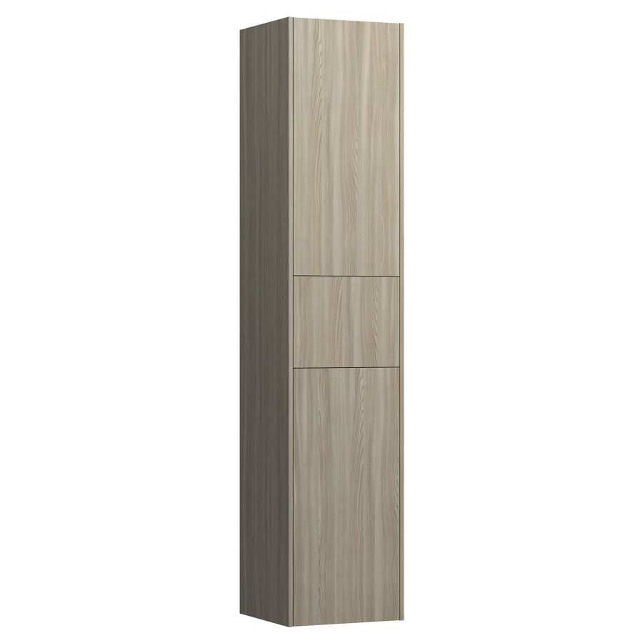 Armoire haute BASE
35,0 x 165,0 x 33,5 cm
2 portes, 4 tablettes
1 tiroir au millieu
charnière à gauche, Tip-On