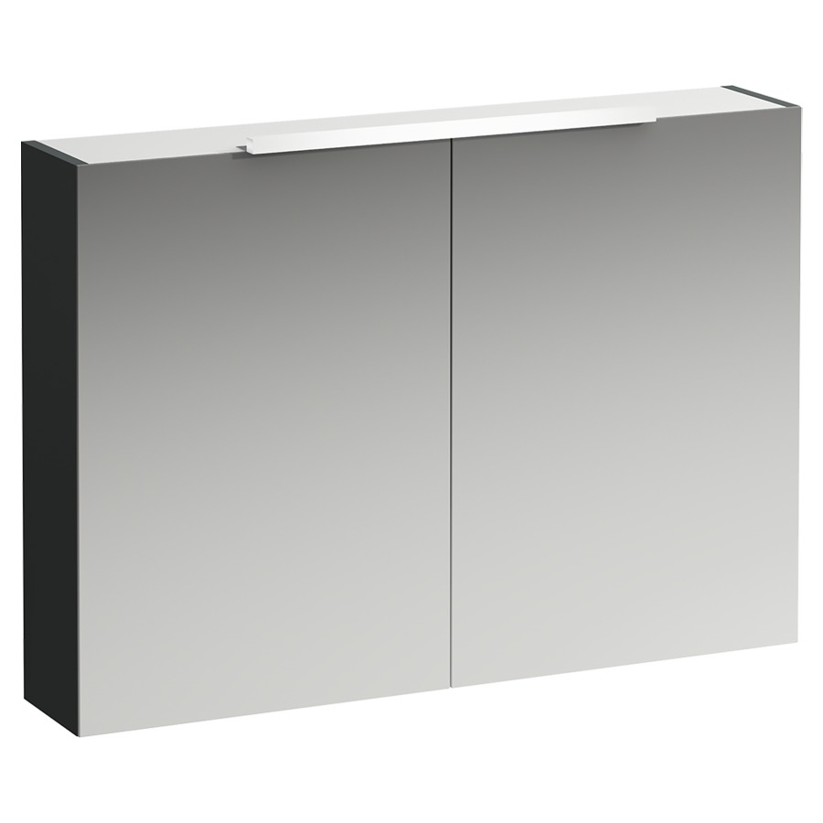 Armoire de toilette BASE LED
100,0 x 70,0 x 18,5 cm
2 portes à double miroir
éclairage LED 4000 Kelvin
1x 7 W, IP44