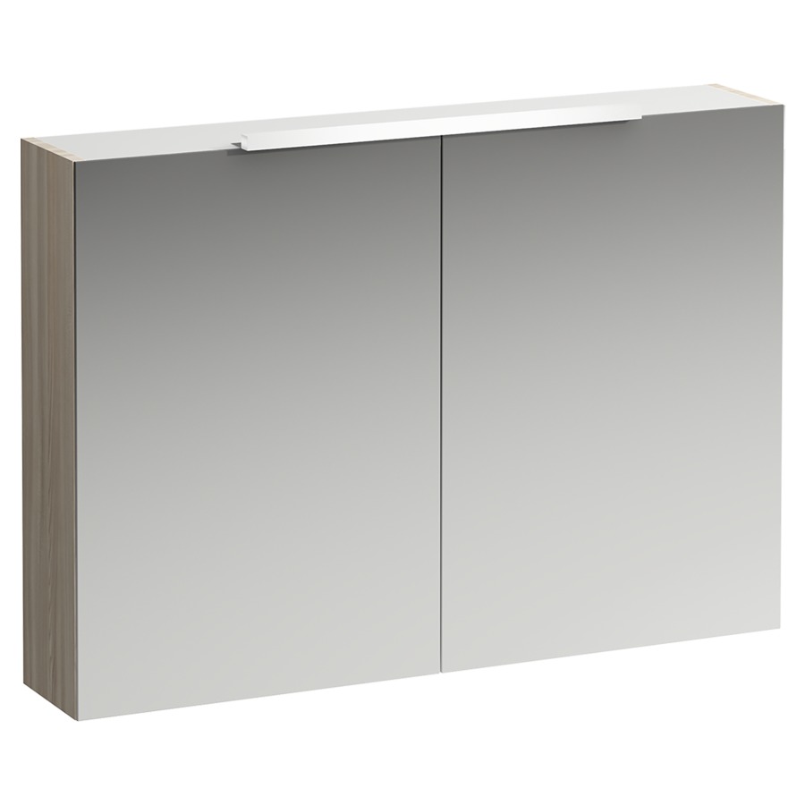 Armoire de toilette BASE LED
100,0 x 70,0 x 18,5 cm
2 portes à double miroir
éclairage LED 4000 Kelvin
1x 7 W, IP44