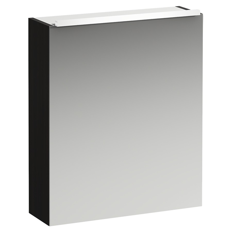 Armoire de toilette BASE
60,0 x 70,0 x 18,5 cm
1 porte à double miroir
charnière à gauche
éclairage LED hoizontal 55 cm
4000 Kelvin, 1x9,6 W, IP44