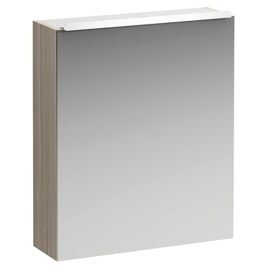 Armoire de toilette BASE
60,0 x 70,0 x 18,5 cm
1 porte à double miroir
charnière à gauche
éclairage LED hoizontal 55 cm
4000 Kelvin, 1x9,6 W, IP44