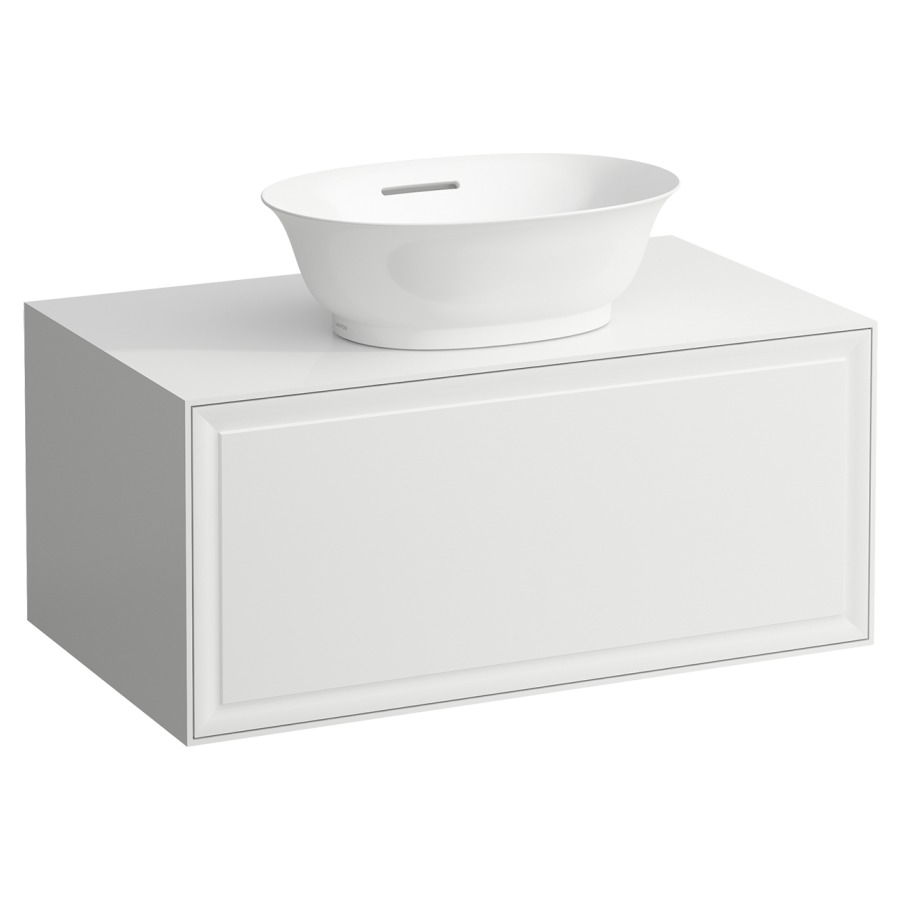 Élément inférieur THE NEW
CLASSIC
78,0 x 35,0 x 45,0 cm
élément à 1 tiroir
pour lavabo à poser
231 085/086