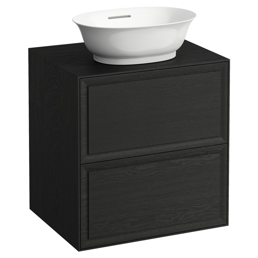 Élément inférieur THE NEW
CLASSIC
58,0 x 60,0 x 45,0 cm
élément à 2 tiroirs
pour lavabo à poser
231 085/086