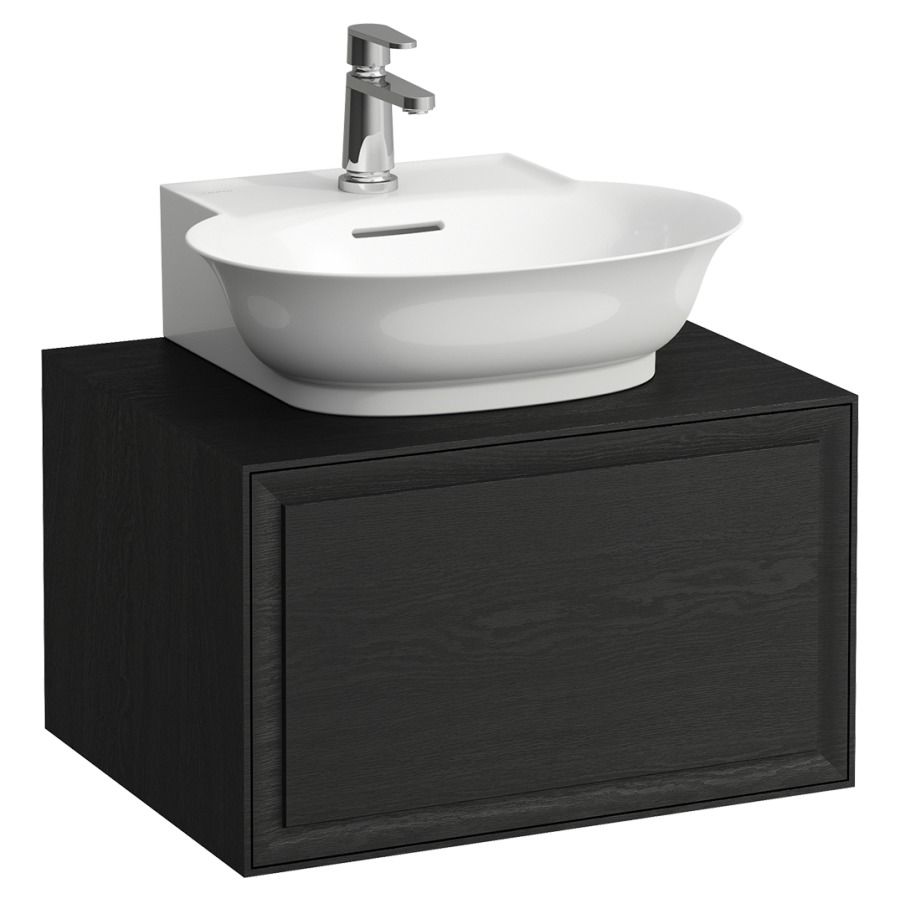 Élément inférieur THE NEW
CLASSIC
58,0 x 35,0 x 45,0 cm
élément à 1 tiroir
pour lavabo à poser 231 081