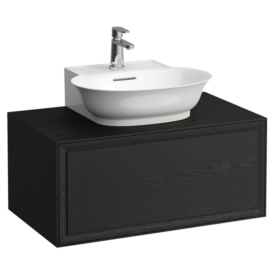 Élément inférieur THE NEW
CLASSIC
78,0 x 35,0 x 45,0 cm
élément à 1 tiroir
pour lavabo à poser 231 081