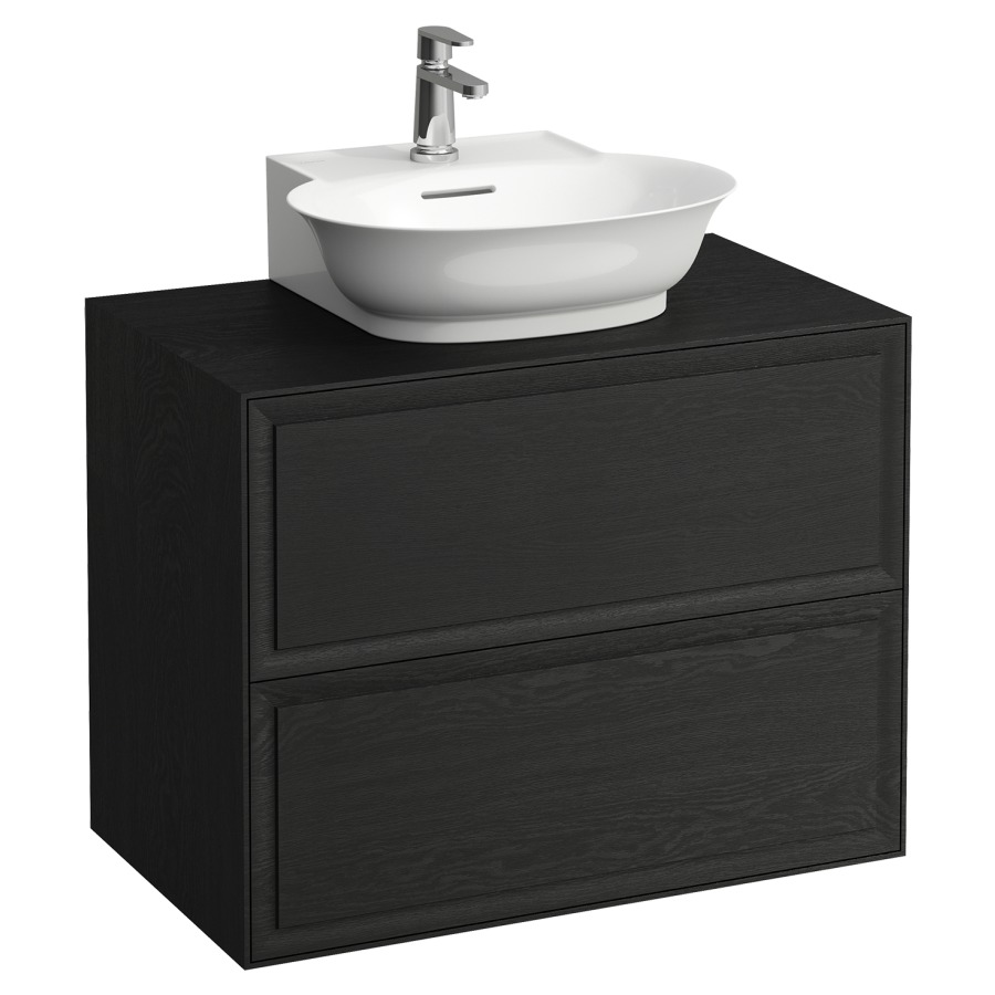 Élément inférieur THE NEW
CLASSIC
78,0 x 60,0 x 45,0 cm
élément à 2 tiroirs
pour lavabo à poser 231 081