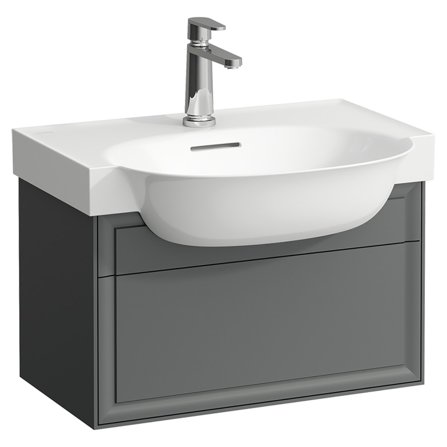 Élément inférieur THE NEW
CLASSIC
58,0 x 34,0 x 32,0 cm
élément à 1 tiroir
pour lavabo 231 082