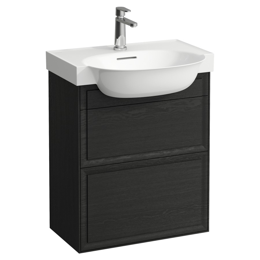 Élément inférieur THE NEW
CLASSIC
58,0 x 67,0 x 32,0 cm
élément à 2 tiroirs
pour lavabo 231 082