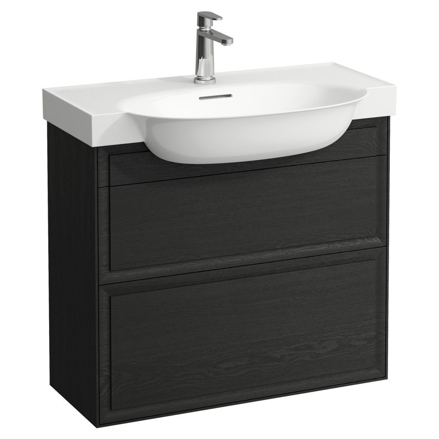 Élément inférieur THE NEW
CLASSIC
78,0 x 67,0 x 32,0 cm
élément à 2 tiroirs
pour lavabo 231 083