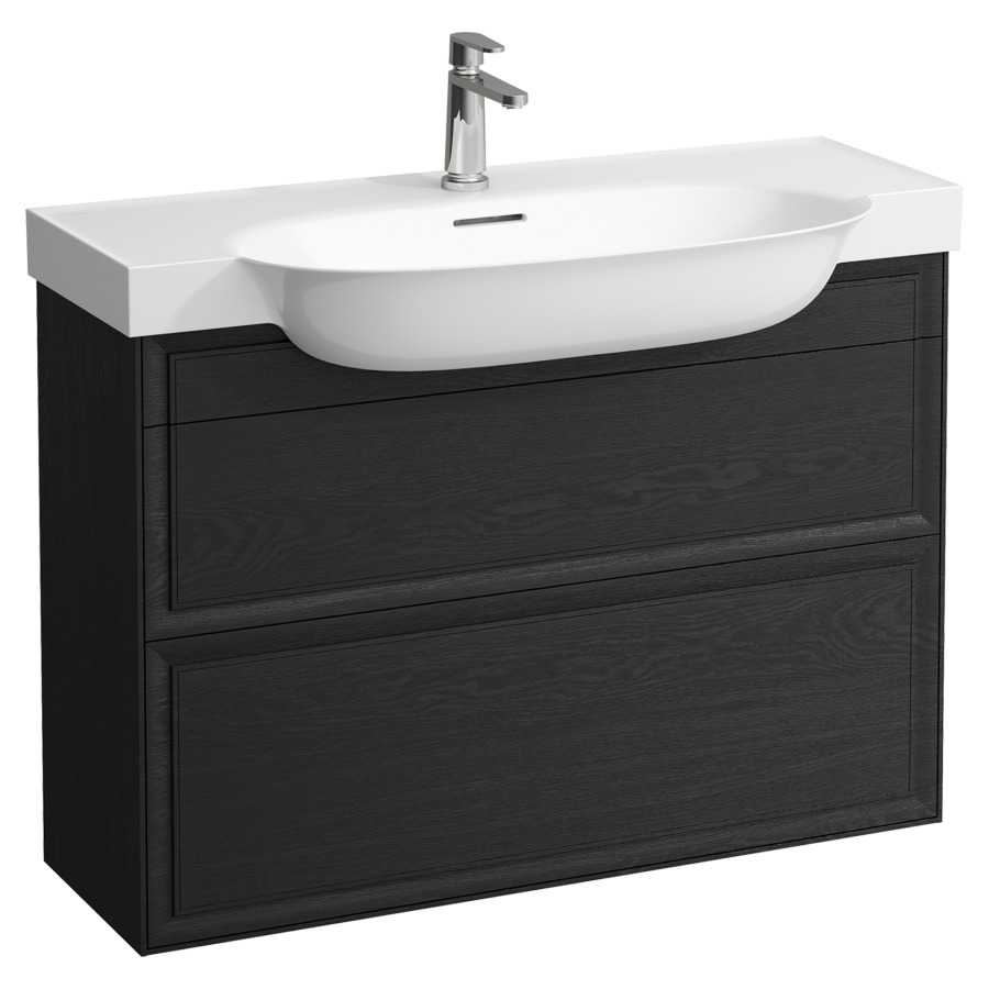 Élément inférieur THE NEW
CLASSIC
97,5 x 67,5 x 31,5 cm
élément à 2 tiroirs
pour lavabo 231 088/089