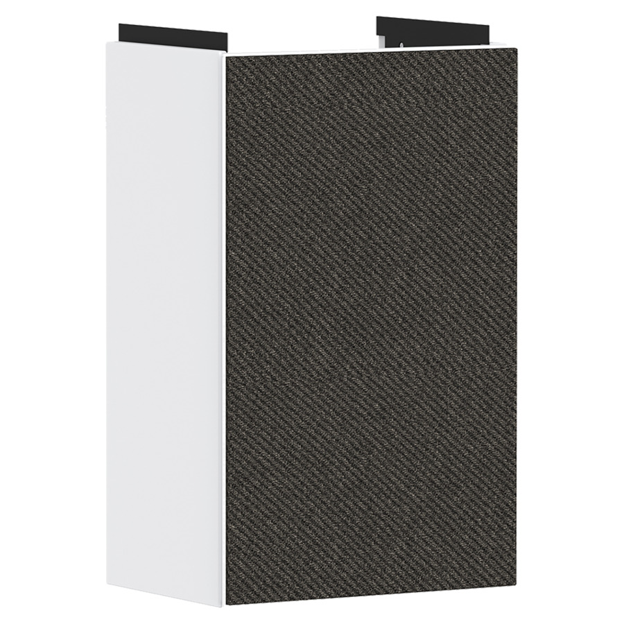 Élément inférieur XEVOLOS E
34,0 x 55,5 x 24,5 cm
suspendu, armoire de tablette
1 porte, charnière à gauche
Tip-On, siphon gain de place
inclus, avec matériel de
fixation, pour lave-mains
234 340